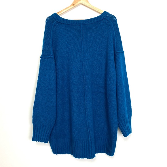 NWT FREE PEOPLE Brookside Oversized Sweater Tunic Size Large - Picture 6 of 14